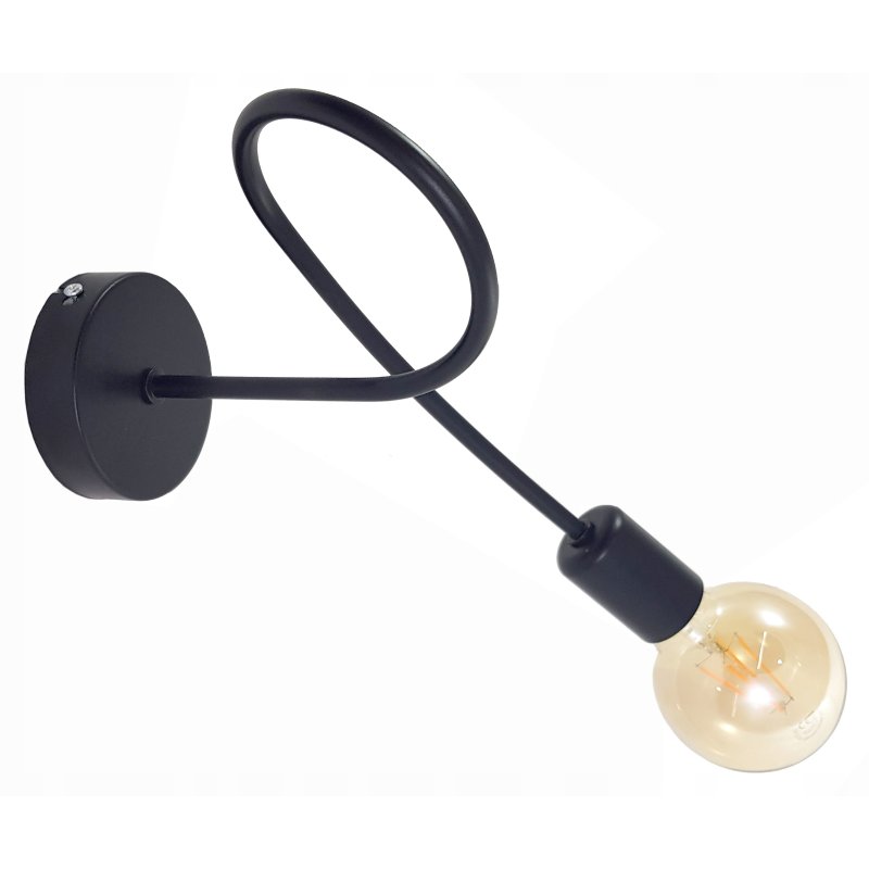 Kinkiet kręcony Lampa żyrandol LOFT EDISON 1x E27
