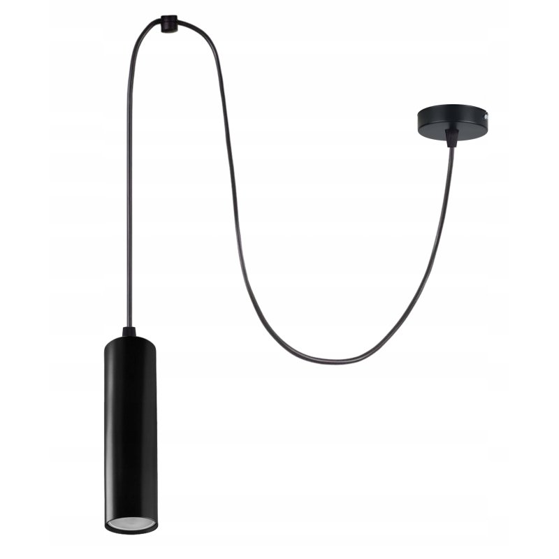 LAMPA WISZĄCA ZWIS żyrandol pająk TUBA 15cm GU10