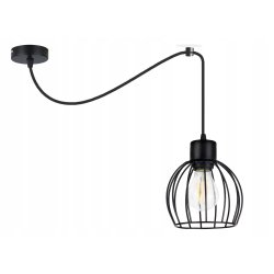 LAMPA sufitowa wisząca ZWIS Loft E27 PAJĄK KULA