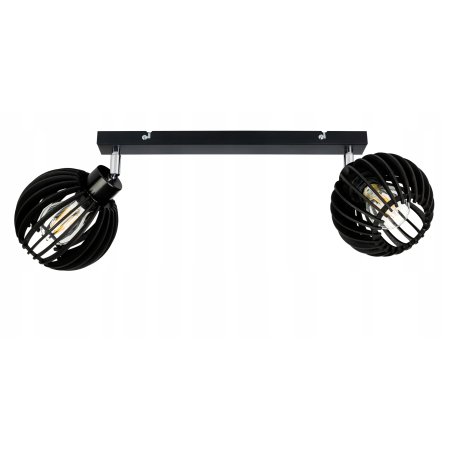 Lampa czarna plafon...