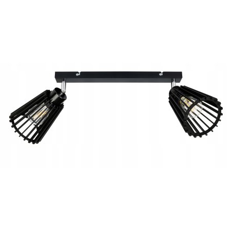 Lampa czarna plafon...