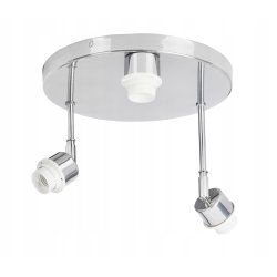 LAMPA plafon żyrandol ruch loft drut 3 kulka chrom