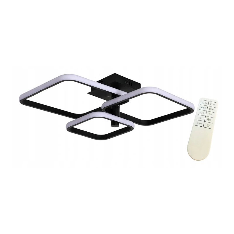LAMPA SUFITOWA ŻYRANDOL Plafon MODERN LED + Pilot