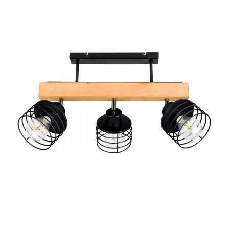 LAMPA drewniana belka...