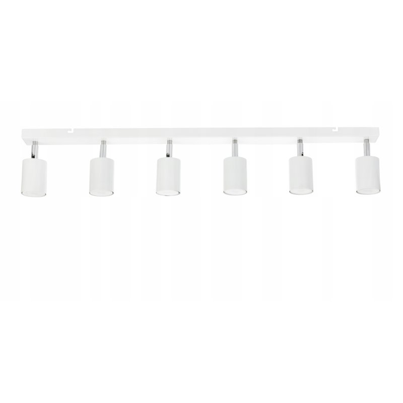 LAMPA SUFITOWA SPOT TUBA OPRAWA REGULOWANA BELKA 80CM SZYNA NA 6 GU10 230V