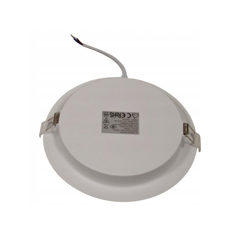 Panel LED 12W PLAFON oprawa sufitowa lampa okrągły