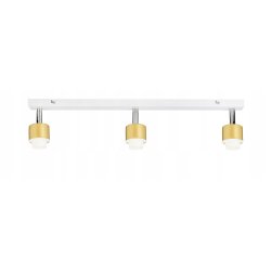 LAMPA plafon sufitowa żyrandol ruchomy loft złoty