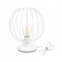 Lampka nocna Lampa stołowa loft Drut XL na led E27