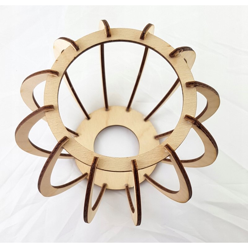 LAMPA WISZĄCA stała żyrandol sufit DREWNO KULA