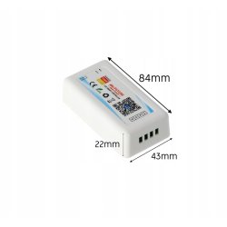 Sterownik Kontroler do taśm LED RGB WiFi Android ALEXA TUYA Google PILOT RF