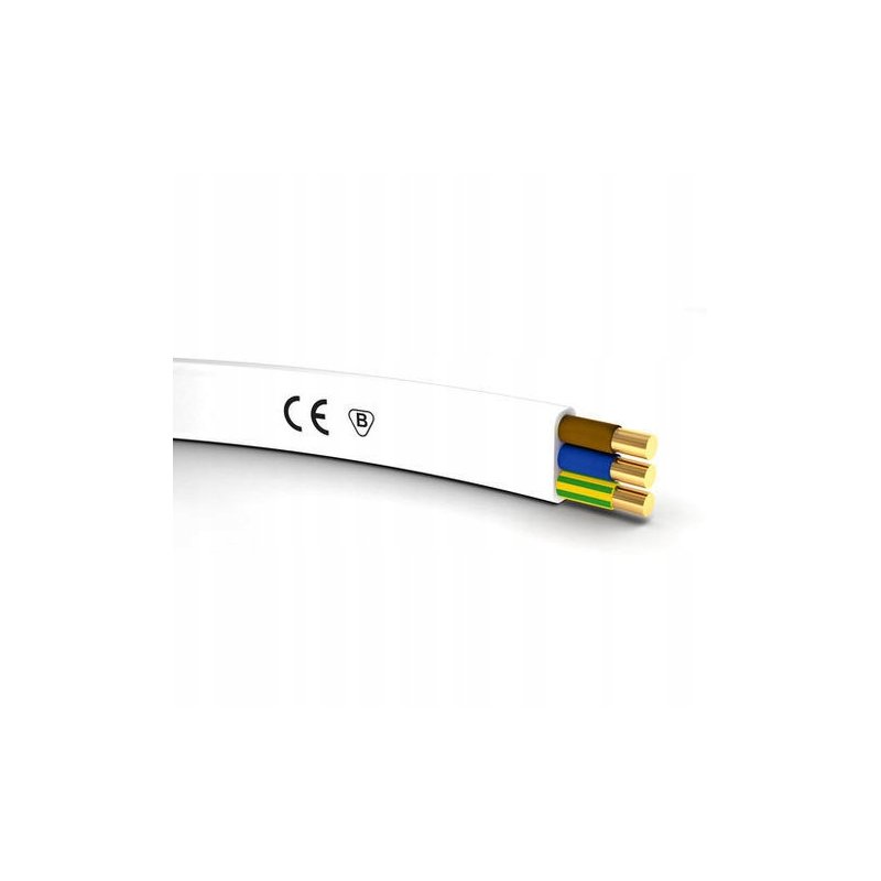 Kabel Przewód prądowy DRUT YDYp 3x1,5 Cu 750V 1mb