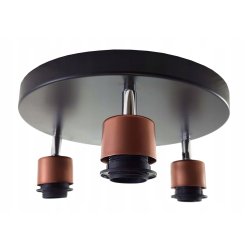 Lampa plafon ruch sufit żyrandol loft drut diament