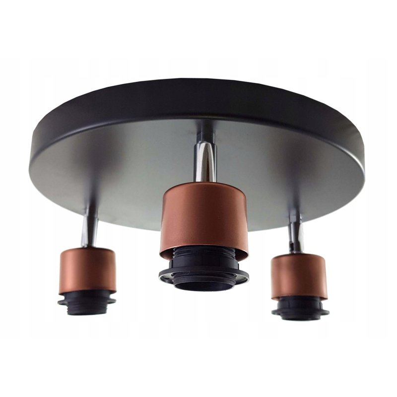 Lampa plafon ruch sufit żyrandol loft drut diament