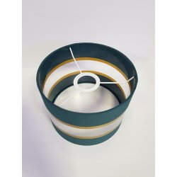 Lampka nocna Lampa stołowa loft na led E27 Abażur ZIELONY