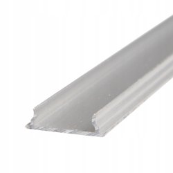 Profil ELASTYCZNY giętki do taśm LED COB na łuki okręgi aluminiowy + KLOSZ