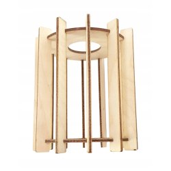 LAMPA PLAFON żyrandol ruchomy sufit WALEC 2 Drewno