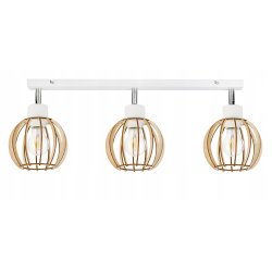 LAMPA plafon SUFITOWA ŻYRANDOL ruchomy loft DREWNO