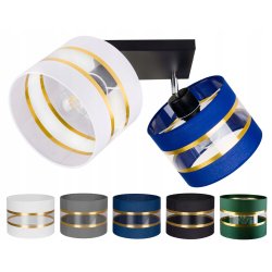 LAMPA plafon ruchomy żyrandol sufitowa ABAŻUR 20cm