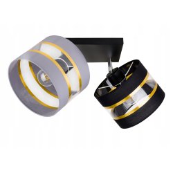 LAMPA plafon ruchomy żyrandol sufitowa ABAŻUR 20cm