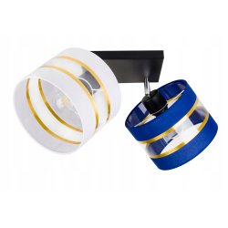 LAMPA plafon ruchomy żyrandol sufitowa ABAŻUR 20cm