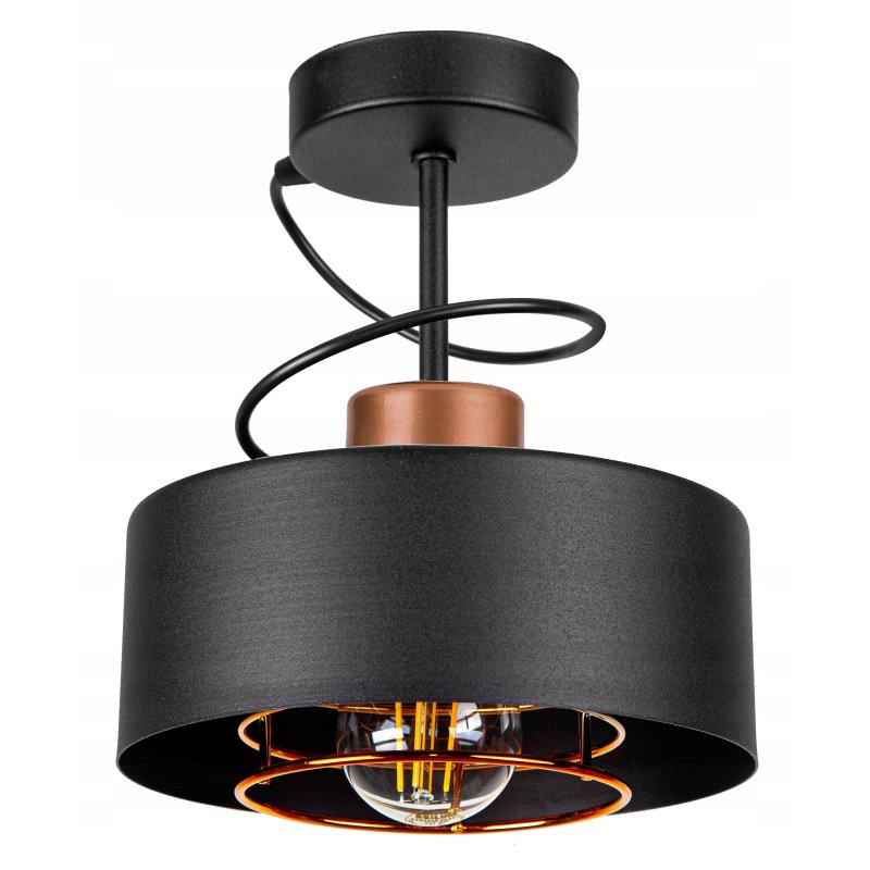LAMPA WISZĄCA sufitowa ŻYRANDOL PLAFON loft KUBEK
