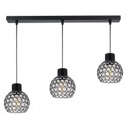 LAMPA sufitowa wisząca ZWIS ŻYRANDOL KRYSZTAŁ Loft