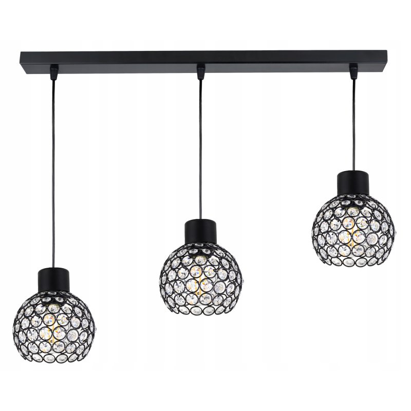 LAMPA sufitowa wisząca ZWIS ŻYRANDOL KRYSZTAŁ Loft