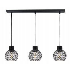 LAMPA sufitowa wisząca ZWIS ŻYRANDOL KRYSZTAŁ Loft
