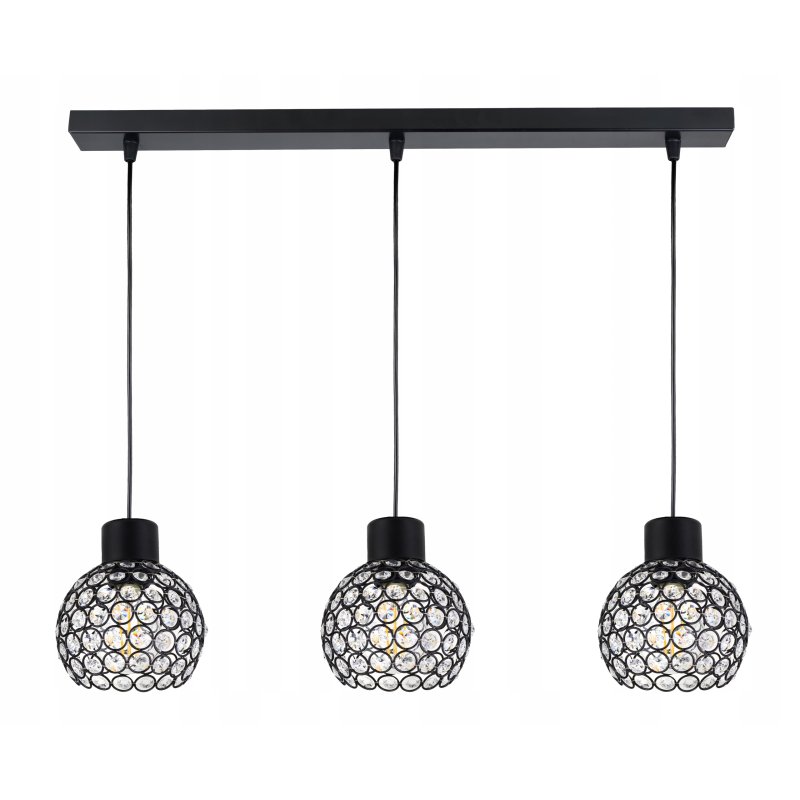 LAMPA sufitowa wisząca ZWIS ŻYRANDOL KRYSZTAŁ Loft