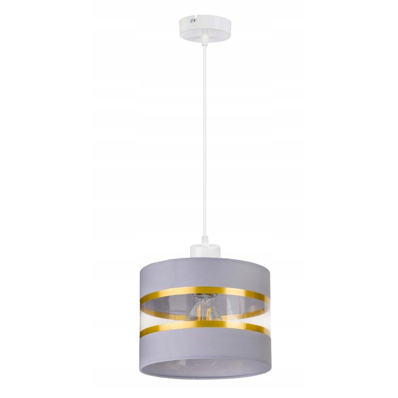 LAMPA WISZĄCA ZWIS żyrandol sufiowa Abażur 1xE27