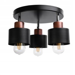LAMPA sufit PLAFON ŻYRANDOL regulowany loft KUBEK