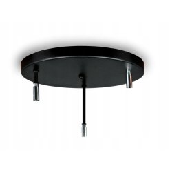 LAMPA plafon ruchomy żyrandol sufitowa KULA Drewno