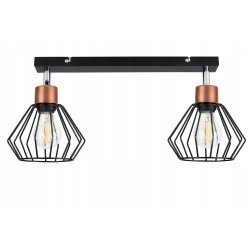 LAMPA PLAFON ŻYRANDOL regulowany BELKA BRYLANT 2