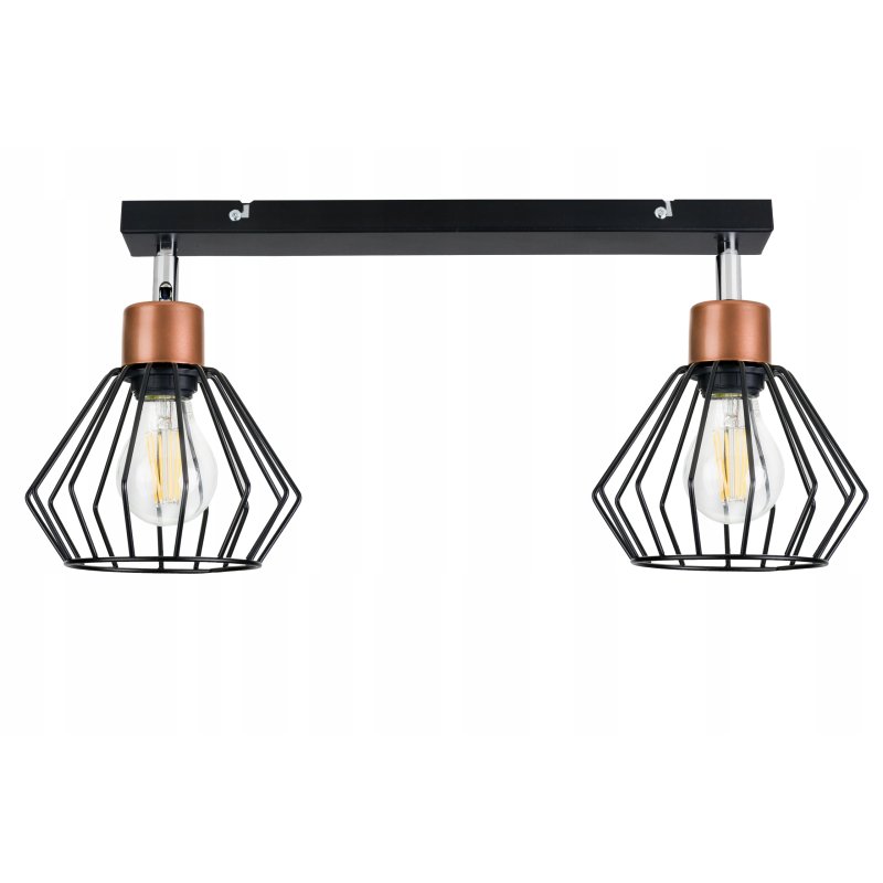 LAMPA PLAFON ŻYRANDOL regulowany BELKA BRYLANT 2