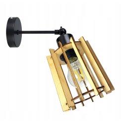 LAMPA plafon sufitowa żyrandol loft WALEC Drewno