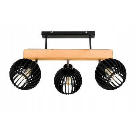 LAMPA drewniana belka...