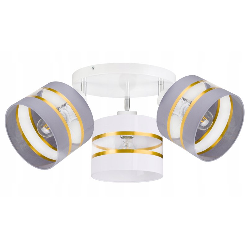 LAMPA plafon ruchomy żyrandol sufitowa ABAŻUR 20cm