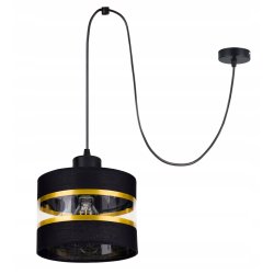 LAMPA sufitowa wisząca ZWIS Loft E27 PAJĄK ABAŻUR