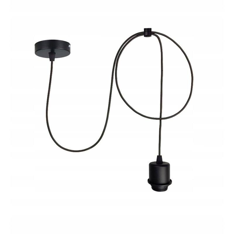 LAMPA sufitowa wisząca ZWIS Loft E27 PAJĄK ABAŻUR