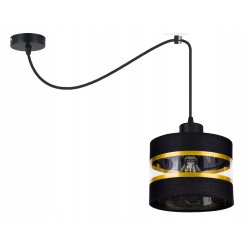 LAMPA sufitowa wisząca ZWIS Loft E27 PAJĄK ABAŻUR