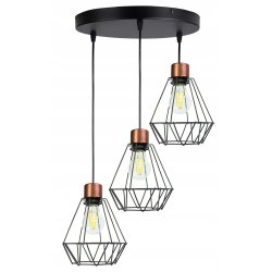 LAMPA WISZĄCA SUFITOWA ŻYRANDOL ZWIS BRYLANT DRUT