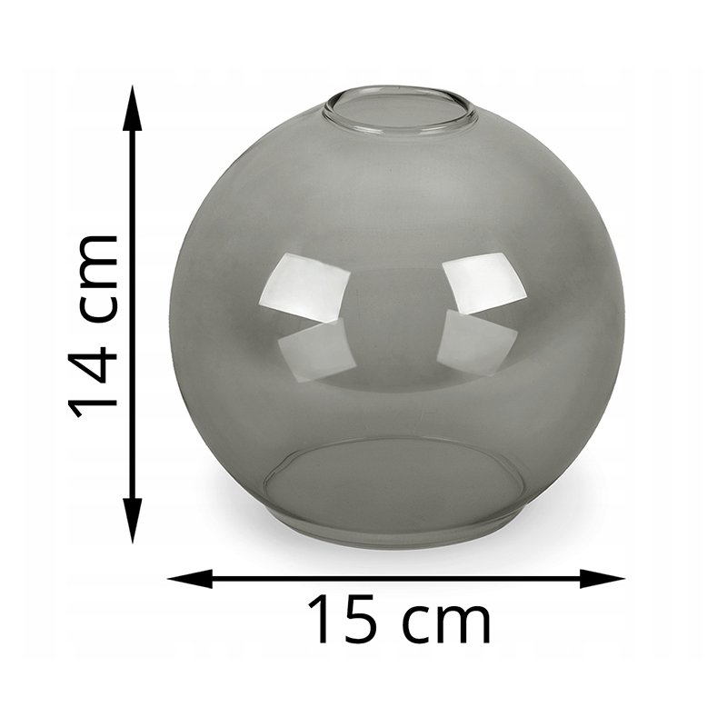 LAMPA sufitowa wisząca ZWIS Loft E27 PAJĄK SZKŁO