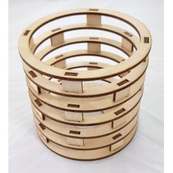 LAMPA PLAFON żyrandol ruch sufit SPRĘŻYNA Drewno