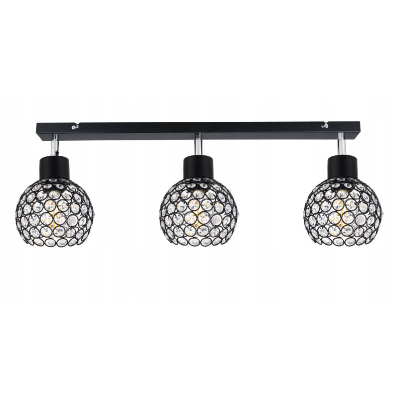 LAMPA sufitowa plafon ruch ŻYRANDOL KRYSZTAŁ Loft