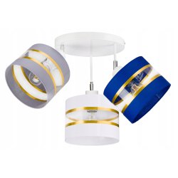 LAMPA plafon ruchomy żyrandol sufitowa ABAŻUR 20cm