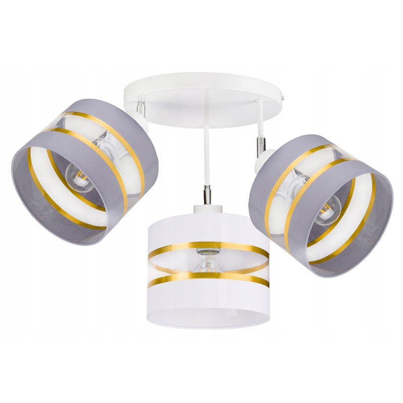 LAMPA plafon ruchomy żyrandol sufitowa ABAŻUR 20cm
