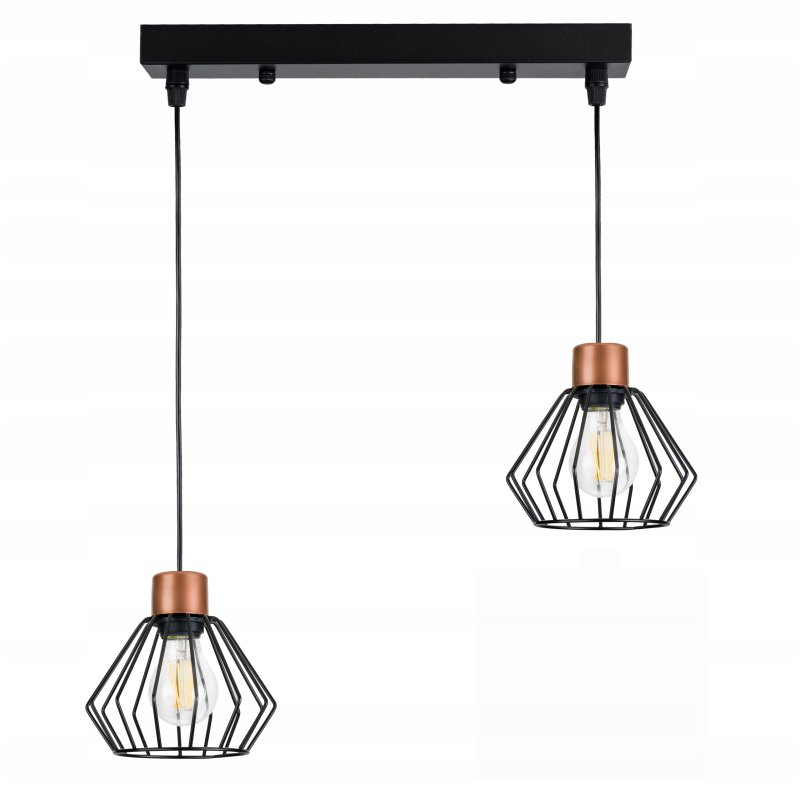 LAMPA WISZĄCA SUFITOWA ŻYRANDOL ZWIS BRYLANT DRUT