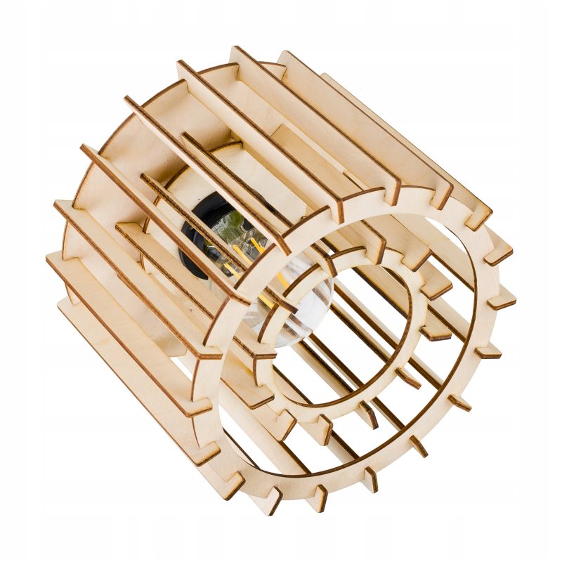 LAMPA WISZĄCA stała żyrandol sufitowa LOFT2 Drewno