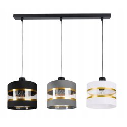 LAMPA WISZĄCA ZWIS żyrandol sufiowa Abażur 3xE27