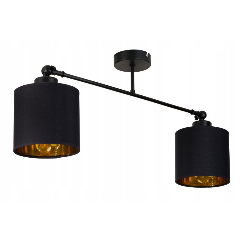 LAMPA sufitowa żyrandol regulowany LOFT E27 Abażur